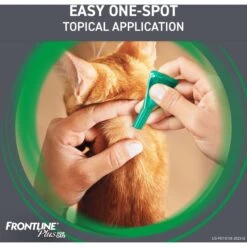 Frontline Plus Flea & Tick Spot Treatment For Cats, Over 1.5 Lbs -Trixie || Catit || Nature's Miracle Shop 47487 PT5. AC SS1800 V1700247384