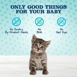 Blue Buffalo Baby Blue Savory Salmon Kitten Treats, 2-oz Bag & Blue Buffalo Baby Blue Savory Chicken Kitten Treats, 2-oz Bag -Trixie || Catit || Nature's Miracle Shop 501774 PT4. AC SS1800 V1648520192