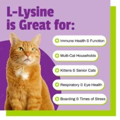 Pet Naturals L-Lysine Cat Chews -Trixie || Catit || Nature's Miracle Shop 50377 PT2. AC SS1800 V1484768851