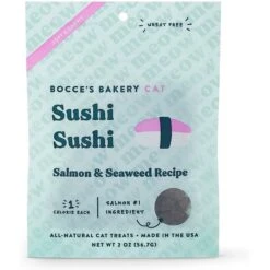 Bocce's Bakery Sushi Sushi Soft & Chewy Cat Treats, 2-oz Bag