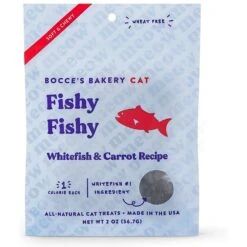 Bocce's Bakery Fishy Fishy Soft & Chewy Cat Treats, 2-oz Bag
