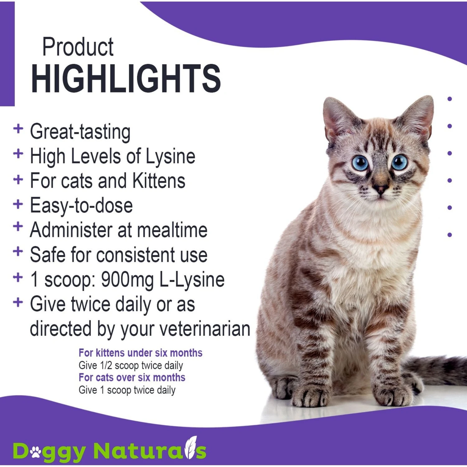 Pet Health Pharma Doggy Naturals Trulysine+ Powder Immune Supplement For Cats, 8-oz 7 Pet Health Pharma Doggy Naturals Trulysine+ Powder Immune Supplement For Cats, 8-oz - Image 5