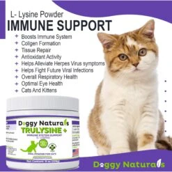 Pet Health Pharma Doggy Naturals Trulysine+ Powder Immune Supplement For Cats, 8-oz 16 Pet Health Pharma Doggy Naturals Trulysine+ Powder Immune Supplement For Cats, 8-oz -Trixie || Catit || Nature's Miracle Shop 506058 PT6. AC SS1800 V1670517624