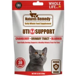 Whole Life Nature's Remedy UTI Support Whole Food Cat Supplement, 4.5-oz Bag
