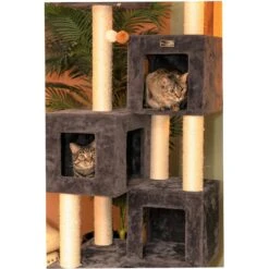 Armarkat Real Wood Giant Cat Tower, Dark Gray, 80-in -Trixie || Catit || Nature's Miracle Shop 515582 PT4. AC SS1800 V1649356450