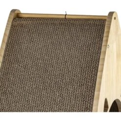 Armarkat Real Wood Triangular Cat Condo, Natural Beige, 22-in -Trixie || Catit || Nature's Miracle Shop 515614 PT8. AC SS1800 V1649345850