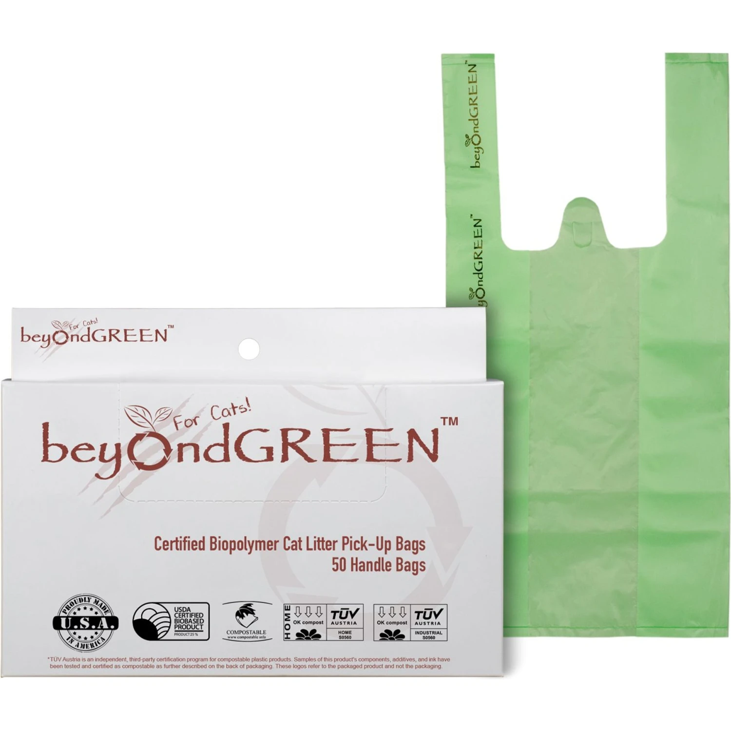 BeyondGREEN Compostable Cat Litter Bags 3 BeyondGREEN Compostable Cat Litter Bags