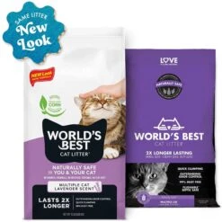 World's Best Lavender Scented Clumping Corn Cat Litter 7 World's Best Lavender Scented Clumping Corn Cat Litter -Trixie || Catit || Nature's Miracle Shop 52448 PT1. AC SS1800 V1598662555