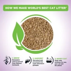 World's Best Lavender Scented Clumping Corn Cat Litter 9 World's Best Lavender Scented Clumping Corn Cat Litter -Trixie || Catit || Nature's Miracle Shop 52448 PT3. AC SS1800 V1598650259