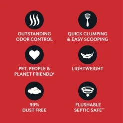 World's Best Multi-Cat Unscented Clumping Corn Cat Litter 11 World's Best Multi-Cat Unscented Clumping Corn Cat Litter -Trixie || Catit || Nature's Miracle Shop 52450 PT4. AC SS1800 V1685653310