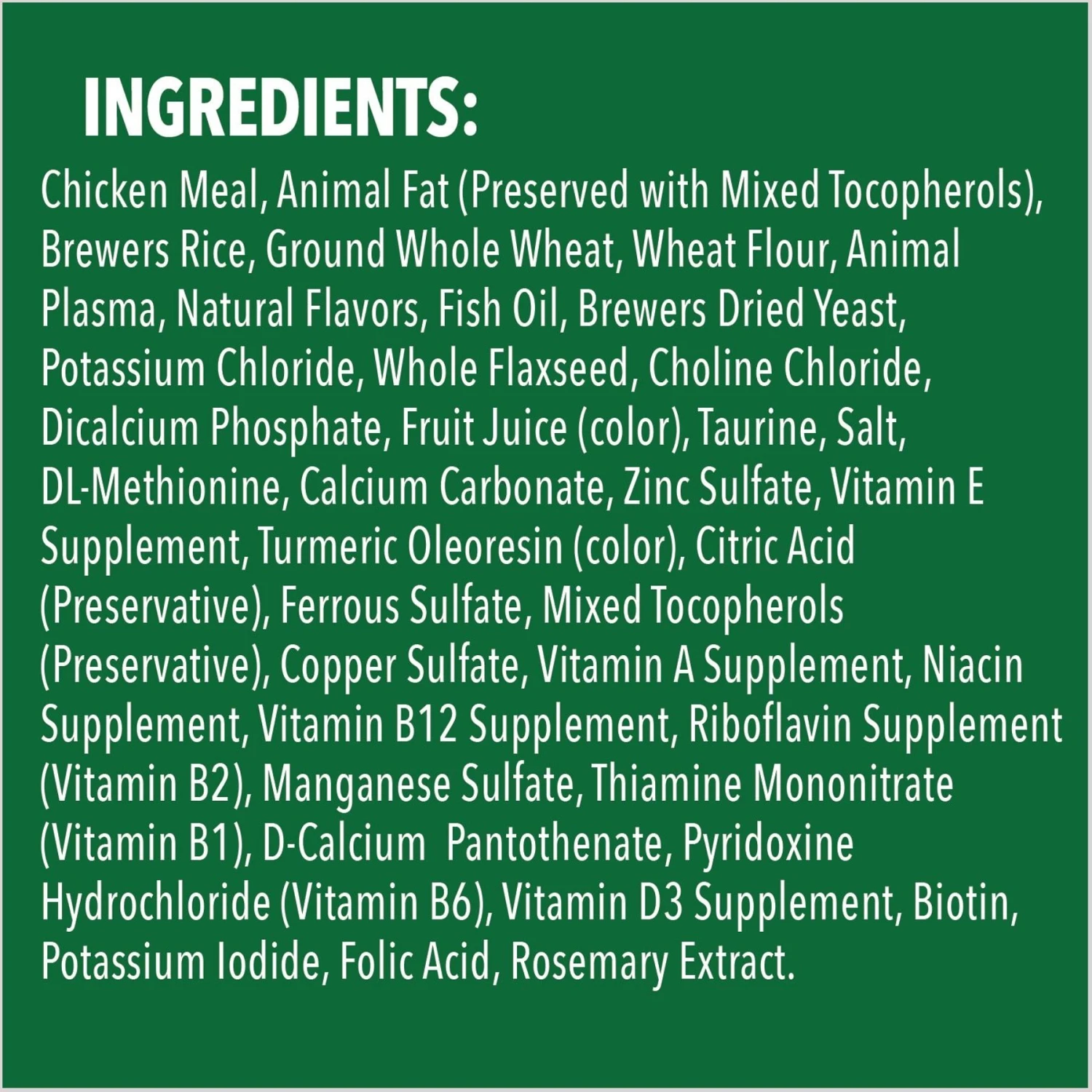 Greenies Feline SmartBites Healthy Skin & Fur Natural Chicken Flavor Soft & Crunchy Adult Cat Treats 8 Greenies Feline SmartBites Healthy Skin & Fur Natural Chicken Flavor Soft & Crunchy Adult Cat Treats - Image 6