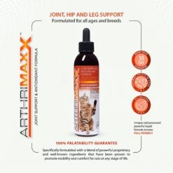 Animal Nutritional Products ArthriMAXX Liquid Joint Support & Antioxdant Cat Supplement, 6-oz Bottle -Trixie || Catit || Nature's Miracle Shop 525806 PT6. AC SS1800 V1652771527
