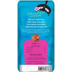 Tiki Cat Tuna Filet Grain-Free Cat Treats, 1-oz Bag, Pack Of 12 -Trixie || Catit || Nature's Miracle Shop 526470 PT2. AC SS1800 V1657658485