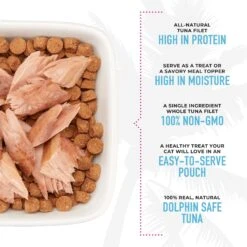 Tiki Cat Tuna Filet Grain-Free Cat Treats, 1-oz Bag, Pack Of 12 -Trixie || Catit || Nature's Miracle Shop 526470 PT5. AC SS1800 V1652975497