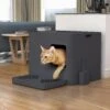 Way Basics Meowy Studio Loo Litter Box Enclosure -Trixie || Catit || Nature's Miracle Shop 530630 MAIN. AC SS1800 V1651684593