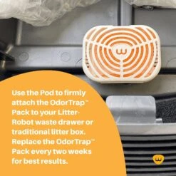 OdorTrap Pod Cat Litter Box Filter 13 OdorTrap Pod Cat Litter Box Filter -Trixie || Catit || Nature's Miracle Shop 535198 PT4. AC SS1800 V1651240301