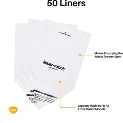 Litter-Robot Cat Litter Box Waste Drawer Liners -Trixie || Catit || Nature's Miracle Shop 535278 PT2. AC SS1800 V1651202189