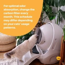 Litter-Robot 3 Cat Litter Box Carbon Filters, 6 Count -Trixie || Catit || Nature's Miracle Shop 535294 PT3. AC SS1800 V1651159029