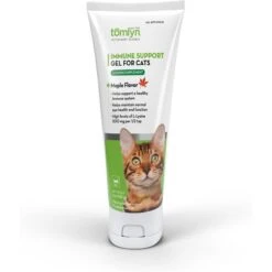 Tomlyn Immune Support L-Lysine Maple Flavor Gel Immune Supplement For Cats, 5-oz Tube
