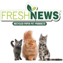 Fresh News Non-Clumping Scented Paper Cat Litter, 25-lb Bag 17 Fresh News Non-Clumping Scented Paper Cat Litter, 25-lb Bag -Trixie || Catit || Nature's Miracle Shop 539206 PT6. AC SS1800 V1667517856