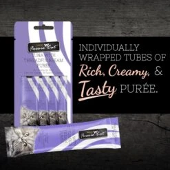 Fussie Cat Tuna Threadfin Puree Lickable Cat Treats, 2-oz Pouch -Trixie || Catit || Nature's Miracle Shop 549278 PT1. AC SS1800 V1657749065