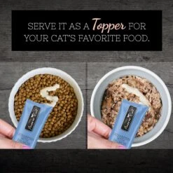 Fussie Cat Ocean Fish & Salmon Puree Lickable Cat Treats, 2-oz Pouch -Trixie || Catit || Nature's Miracle Shop 549342 PT2. AC SS1800 V1653578486