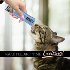 Fussie Cat Ocean Fish & Salmon Puree Lickable Cat Treats, 2-oz Pouch -Trixie || Catit || Nature's Miracle Shop 549342 PT4. AC SS1800 V1657749067