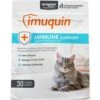 Nutramax Imuquin With Beta Glucans, Marine Lipids, Vitamins & Minerals Powder Packets Immune Supplement For Cats