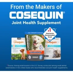 Nutramax Imuquin With Beta Glucans, Marine Lipids, Vitamins & Minerals Powder Packets Immune Supplement For Cats -Trixie || Catit || Nature's Miracle Shop 572566 PT3. AC SS1800 V1668632718