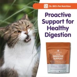 Dr. Bill's Pet Nutrition Feline Digestive Support Cat Supplement Powder, 60-gm Pouch 16 Dr. Bill's Pet Nutrition Feline Digestive Support Cat Supplement Powder, 60-gm Pouch -Trixie || Catit || Nature's Miracle Shop 577462 PT6. AC SS1800 V1674163481