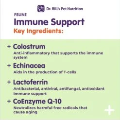 Dr. Bill's Pet Nutrition Feline Immune Support Cat Supplement Powder, 60-gm Pouch -Trixie || Catit || Nature's Miracle Shop 577494 PT2. AC SS1800 V1674240626