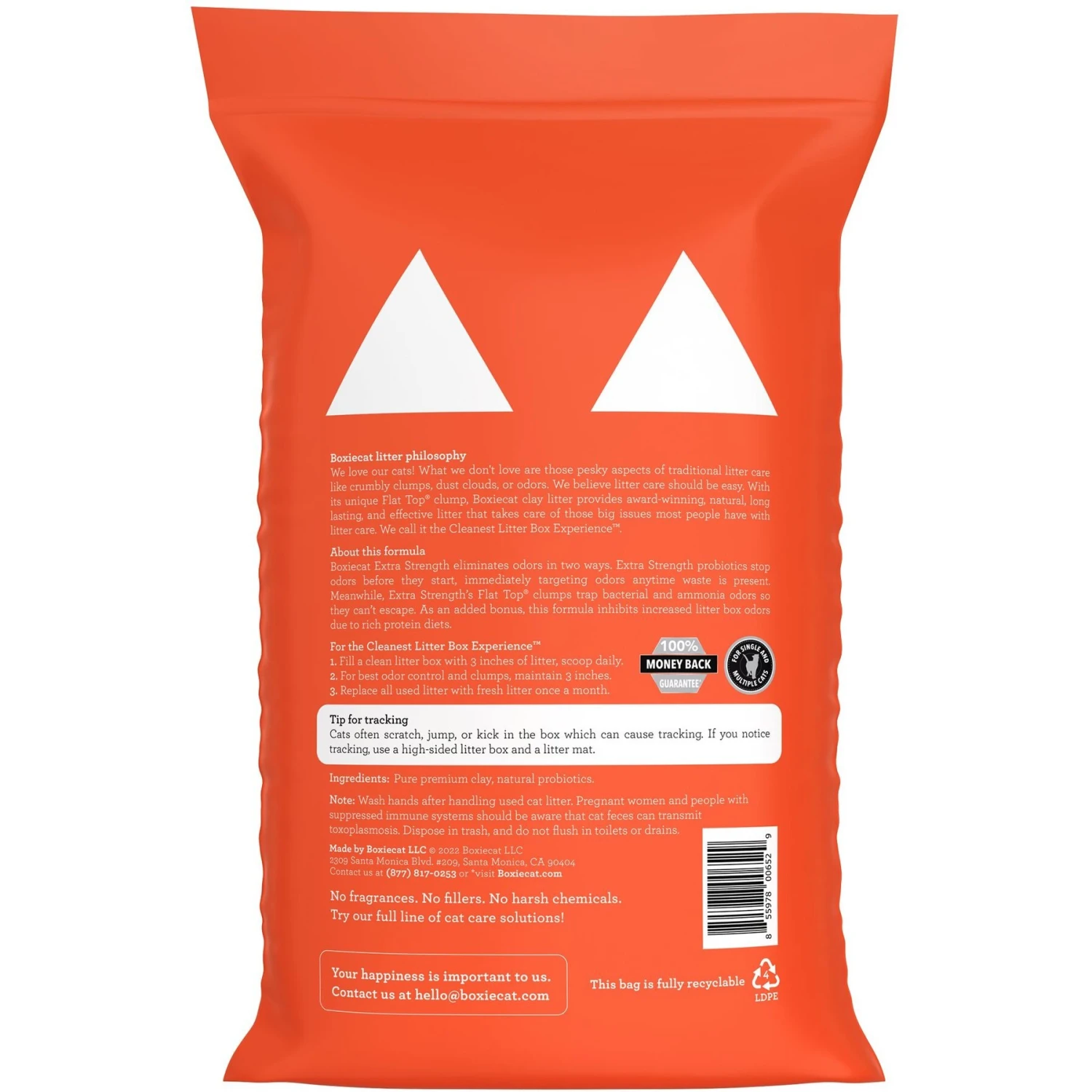 Boxiecat Extra Strength Unscented Premium Clumping Clay Cat Litter 4 Boxiecat Extra Strength Unscented Premium Clumping Clay Cat Litter - Image 2