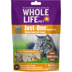 Whole Life Just One Ingredient Pure Chicken Breast Freeze-Dried Cat Treats