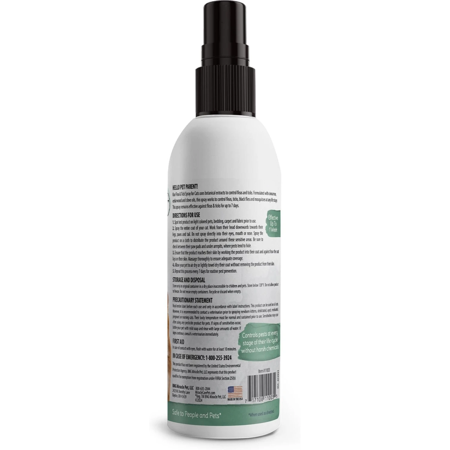 Natural Chemistry Natural Flea Spray For Cats 4 Natural Chemistry Natural Flea Spray For Cats - Image 2