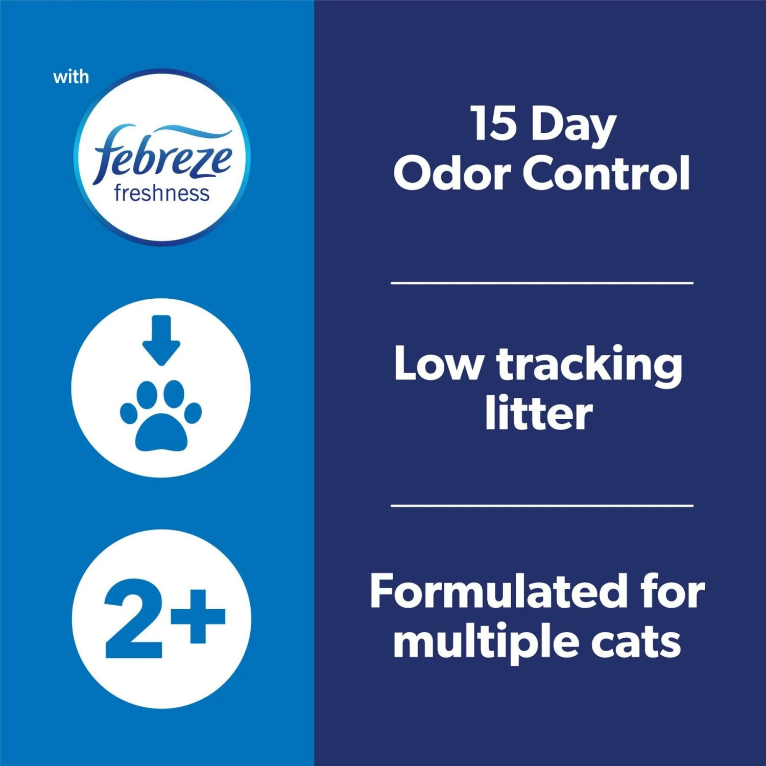 Fresh Step Advanced Clean Paws Multi Cat Litter, 18.5-lb Box, 2 Count 4 Fresh Step Advanced Clean Paws Multi Cat Litter, 18.5-lb Box, 2 Count - Image 2