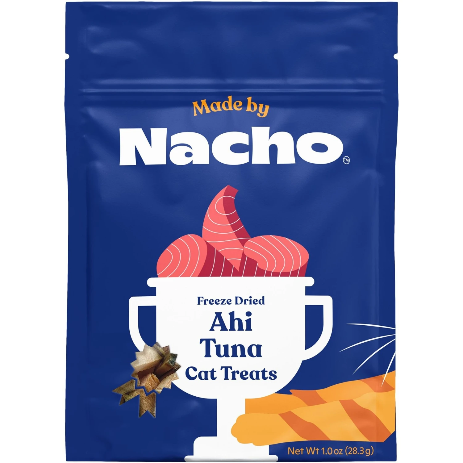 Made By Nacho Freeze-Dried Ahi Tuna Cat Treats & Made By Nacho Freeze-Dried Chicken Breast Cat Treats 4 Made By Nacho Freeze-Dried Ahi Tuna Cat Treats & Made By Nacho Freeze-Dried Chicken Breast Cat Treats - Image 2