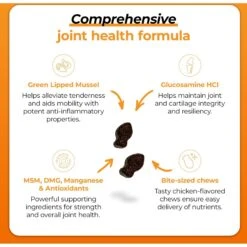 VetriScience GlycoFlex 3 Chicken Liver Flavored Soft Chews Joint Supplement For Cats -Trixie || Catit || Nature's Miracle Shop 60806 PT2. AC SS1800 V1649862407