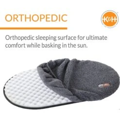 K&H Pet Products Kitty Sill Cat Window Perch Shelf Cushioned Cat Window Seat, Unheated, Gray -Trixie || Catit || Nature's Miracle Shop 612078 PT2. AC SS1800 V1659490825