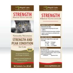 Wapiti Labs Strength Formula For Peak Condition Cat Supplement -Trixie || Catit || Nature's Miracle Shop 61256 PT6. AC SS1800 V1582746458