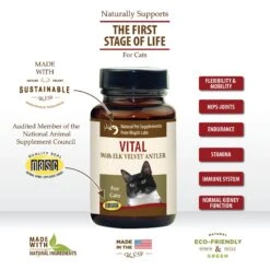 Wapiti Labs Vital Formula Cat Supplement -Trixie || Catit || Nature's Miracle Shop 61265 PT3. AC SS1800 V1582747266