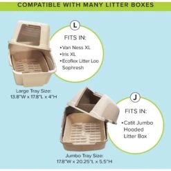 Kitty Sift Disposable Sifting Cat Litter Box Kit -Trixie || Catit || Nature's Miracle Shop 613294 PT5. AC SS1800 V1663714442