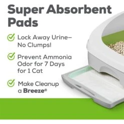 Tidy Cats Litter Box System, BREEZE System Starter Kit Litter Box, Litter Pellets & Pads -Trixie || Catit || Nature's Miracle Shop 62129 PT4. AC SS1800 V1700689210