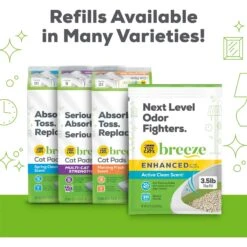 Tidy Cats Litter Box System, BREEZE System Starter Kit Litter Box, Litter Pellets & Pads -Trixie || Catit || Nature's Miracle Shop 62129 PT5. AC SS1800 V1700689753