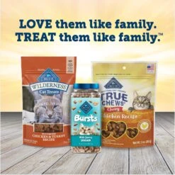 Blue Buffalo True Chews Natural Chewy Chicken Cat Treats -Trixie || Catit || Nature's Miracle Shop 631710 PT8. AC SS1800 V1678853678
