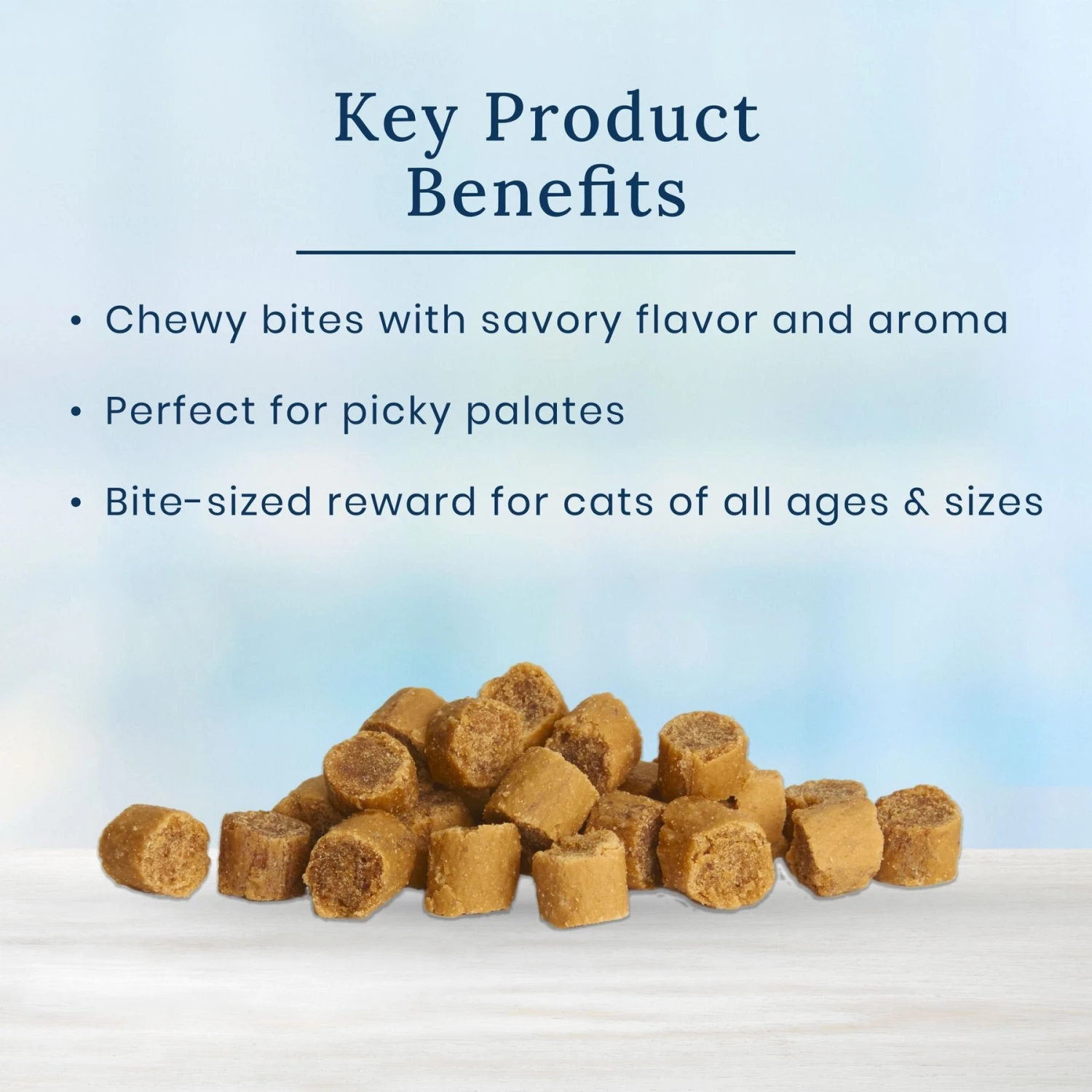 Blue Buffalo True Chews Natural Chewy Duck Cat Treats 5 Blue Buffalo True Chews Natural Chewy Duck Cat Treats - Image 3