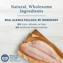 Blue Buffalo True Chews Natural Chewy Alaska Pollock Cat Treats -Trixie || Catit || Nature's Miracle Shop 631726 PT3. AC SS1800 V1692035401