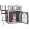 Aivituvin Outdoor & Indoor Cat House -Trixie || Catit || Nature's Miracle Shop 631918 MAIN. AC SS1800 V1681829996