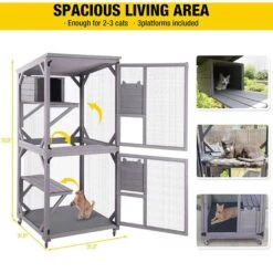 Aivituvin Catio Outdoor Cat House 10 Aivituvin Catio Outdoor Cat House -Trixie || Catit || Nature's Miracle Shop 631982 PT2. AC SS1800 V1662159683