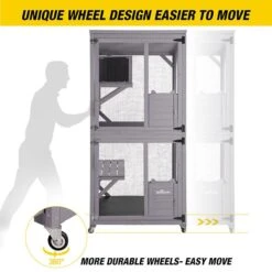 Aivituvin Catio Outdoor Cat House 13 Aivituvin Catio Outdoor Cat House -Trixie || Catit || Nature's Miracle Shop 631982 PT5. AC SS1800 V1662160112