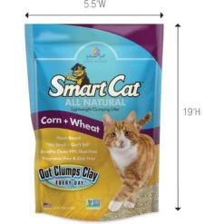 SmartCat All Natural Lightweight Corn & Wheat Clumping Cat Litter -Trixie || Catit || Nature's Miracle Shop 635446 PT2. AC SS1800 V1666839326